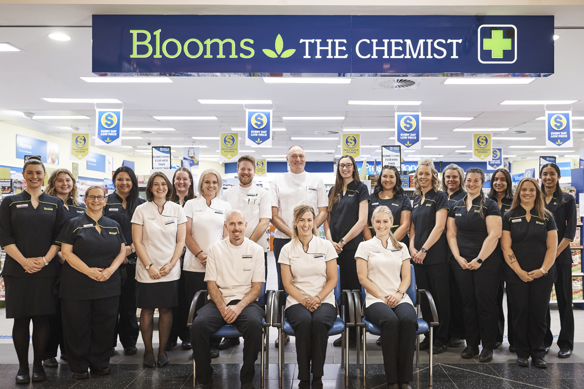 The team from Blooms the Chemist - Orange NSW