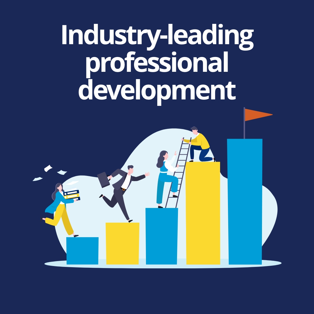  Industry-leading professional development