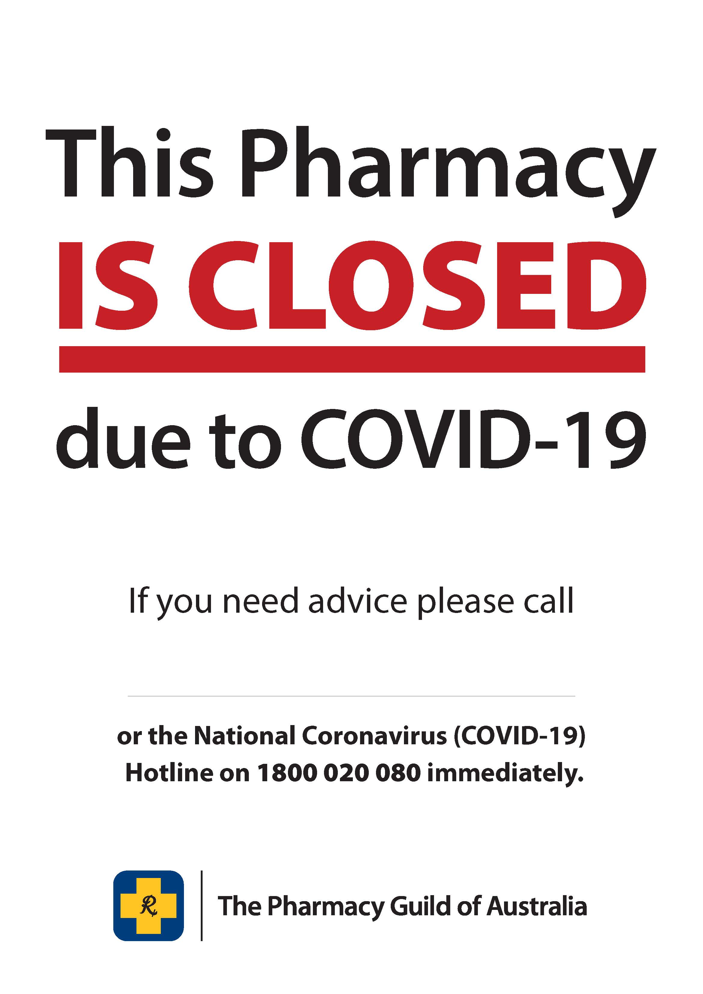 Pharm_Guild_A3_Poster_COVID_Pharmacy_Closed_FA_CALL_inhouse.pdf