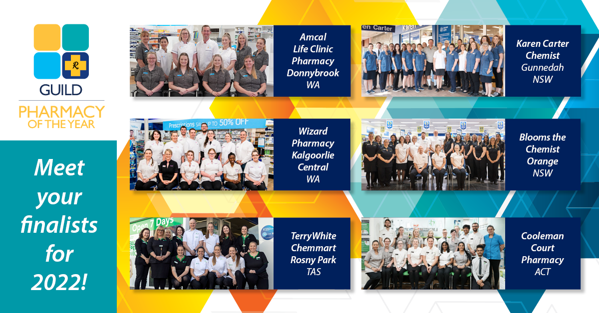 Guild Pharmacy of the Year 2022 Finalists