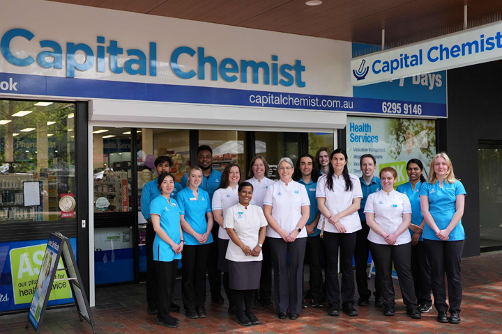 ACT Community Pharmacy of the Year - Capital Chemist Kingston