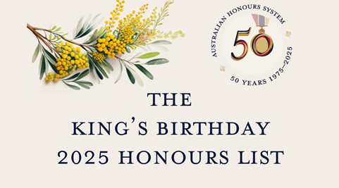 Pharmacists celebrated in 2025 King’s Birthday Honours 
